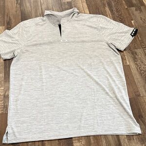 Oakley Heather Gray Men's Polo Shirt